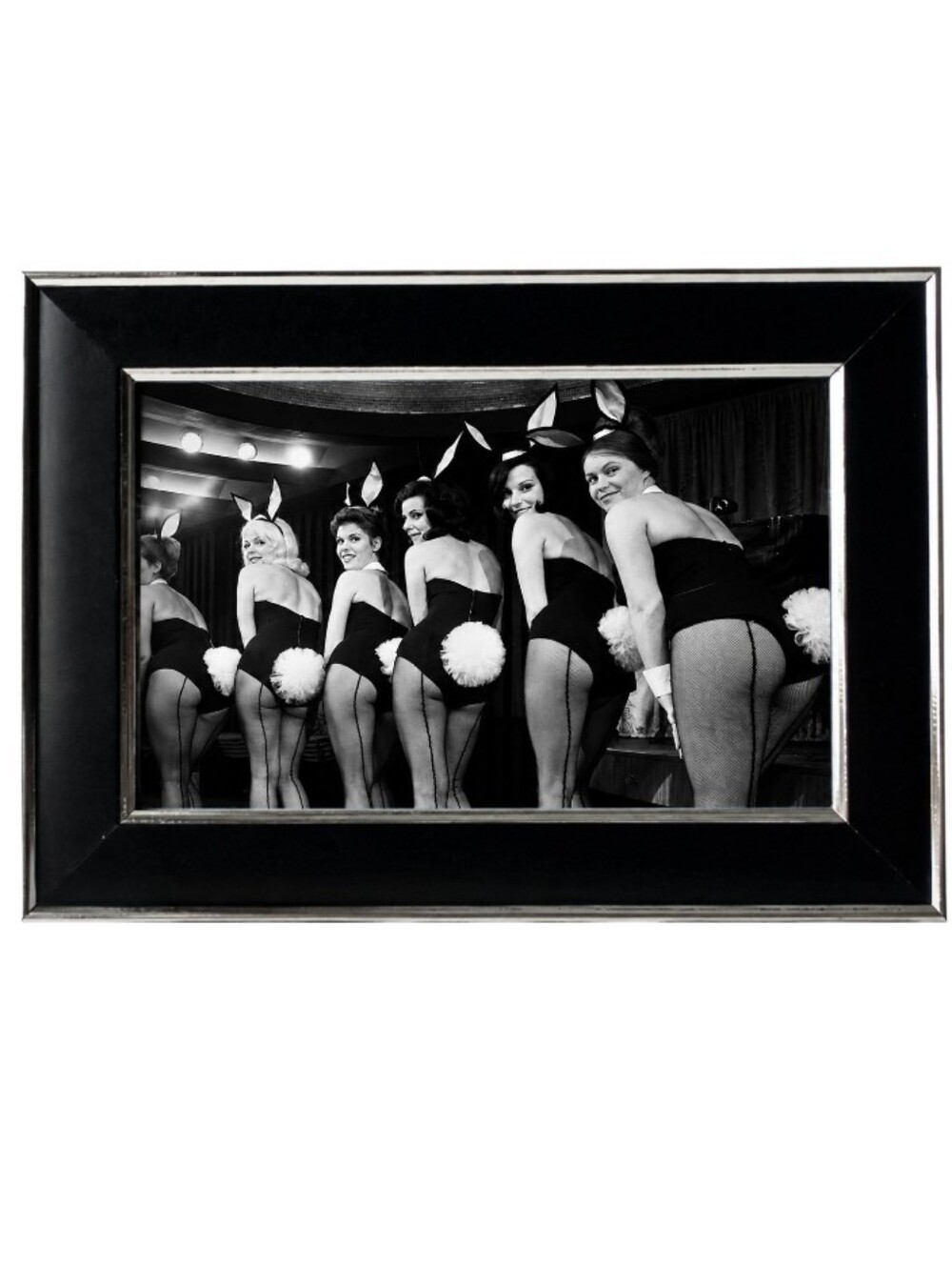 Playboy Bunny Club Vintage playboy hugh hefner  60s Framed Photo Print Retro Art